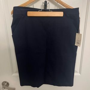 Navy a new day Pencil Skirt Size 12 New with Tags